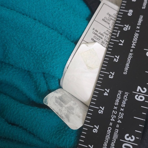 The North Face Pullover Men's Size Small TKA Glacier 1/4 Snap-Neck Fleece Green - Picture 6 of 10